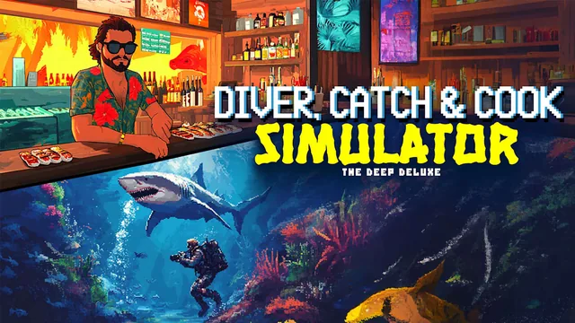Capa de Diver, Catch & Cook Simulator – The Deep Deluxe
