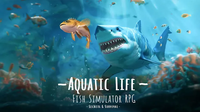 Capa de Aquatic Life: Fish Simulator RPG: Secrets & Survival
