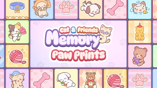 Capa de Cat & Friends Memory Paw Prints