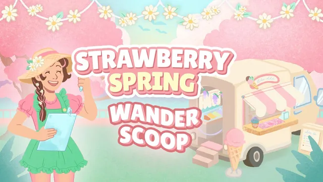 Capa de Wander Scoop Strawberry Spring