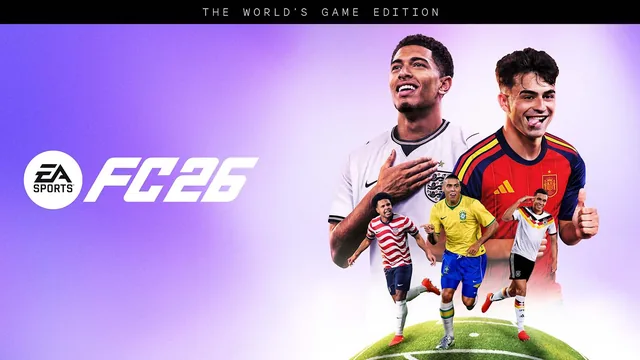 Capa de Edição The World's Game do EA SPORTS FC™ 26