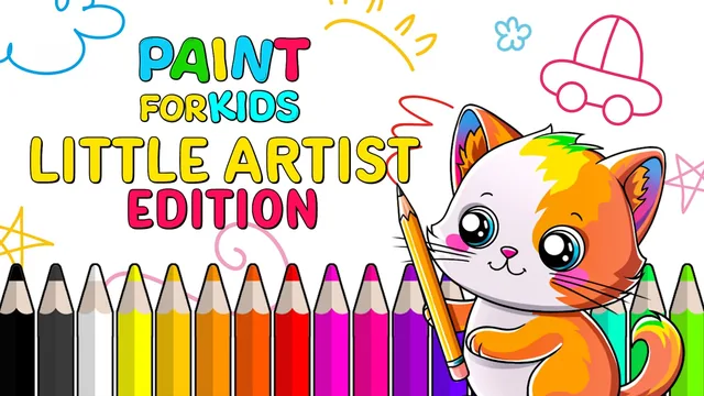 Capa de Paint For Kids Little Artist Edition