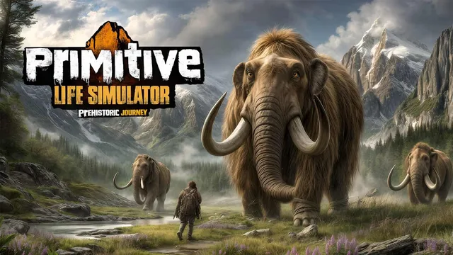 Capa de Primitive Life Simulator: Prehistoric Journey