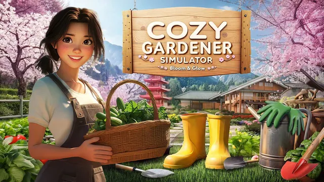 Capa de Cozy Gardener Simulator: Bloom & Glow