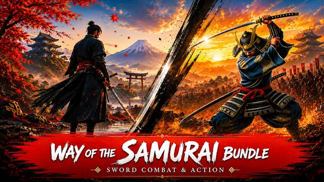 Capa de Way of the Samurai Bundle – Sword Combat & Action
