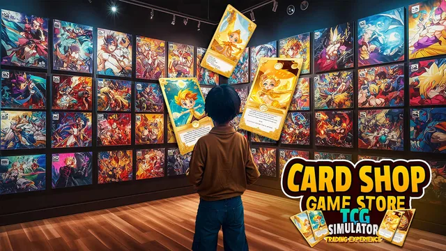 Capa de CARD SHOP GAME STORE - TCG SIMULATOR: Trading Experience