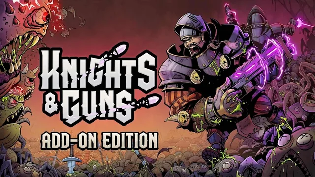 Capa de Knights & Guns Add-on Edition