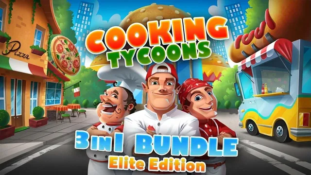 Capa de Cooking Tycoons - 3 in 1 Bundle Elite Edition