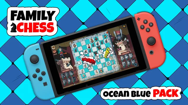 Capa de Family Chess Ocean Blue Pack