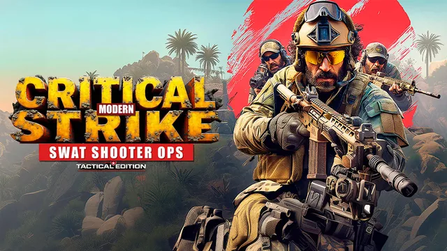 Capa de Critical Strike Modern - SWAT Shooter Ops: Tactical Edition