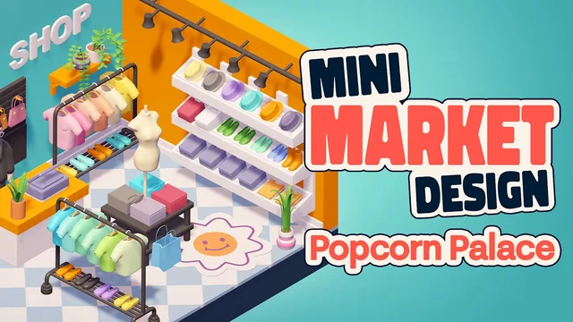 Capa de Mini Market Design Popcorn Palace