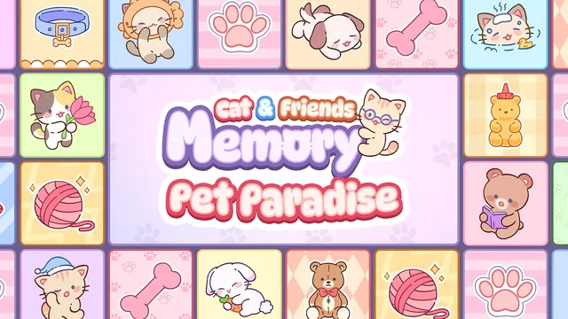 Capa de Cat & Friends Memory Pet Paradise