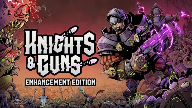 Capa de Knights & Guns Enhancement Edition
