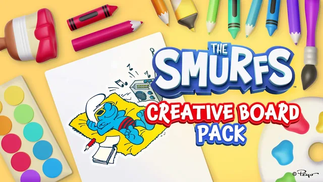 Capa de The Smurfs Creative Board Pack