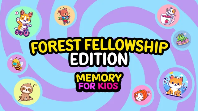 Capa de Memory For Kids Forest Fellowship Edition