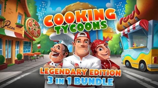 Capa de Cooking Tycoons - 3 in 1 Bundle Legendary Edition