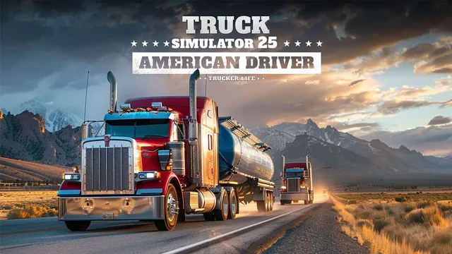 Capa de Truck Simulator 25 - American Driver: Trucker Life