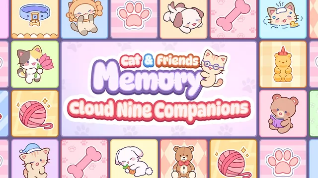 Capa de Cat & Friends Memory Cloud Nine Companions
