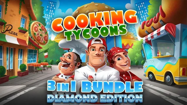 Capa de Cooking Tycoons - 3 in 1 Bundle Diamond Edition