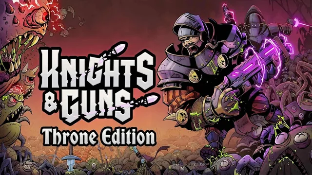 Capa de Knights & Guns Throne Edition