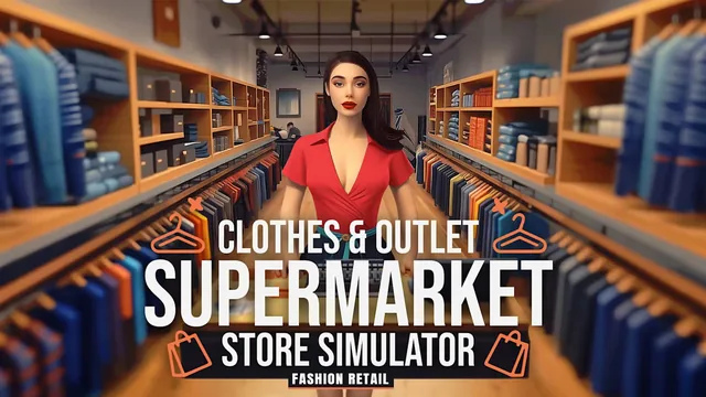 Capa de Clothes & Outlet Supermarket Store Simulator: Fashion Retail