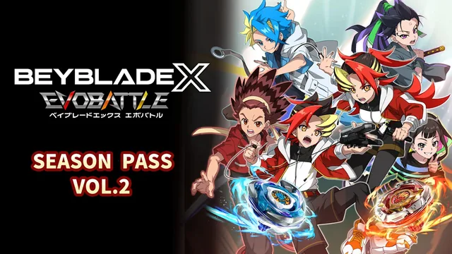 Capa de BEYBLADE X EVOBATTLE SEASON PASS VOL.2