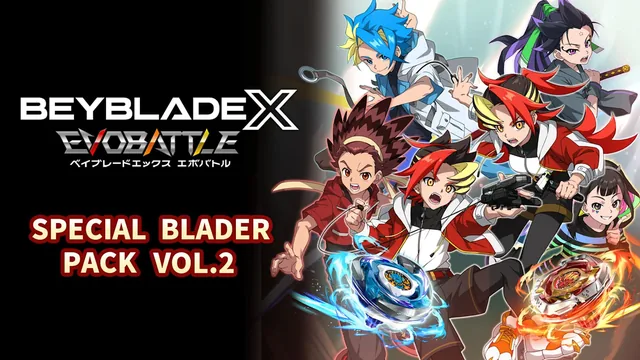Capa de BEYBLADE X EVOBATTLE SPECIAL BLADER PACK VOL.2