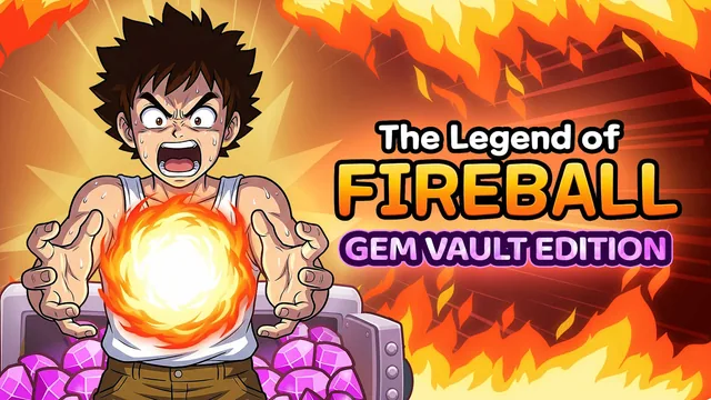 Capa de The Legend Of Fireball: Gem Vault Edition