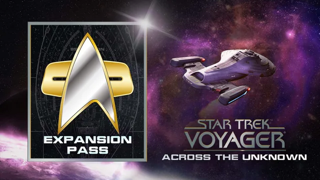 Capa de Star Trek: Voyager - Across the Unknown - Expansion Pass