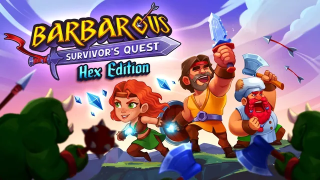 Capa de Barbarous: Survivor's Quest - Hex Edition