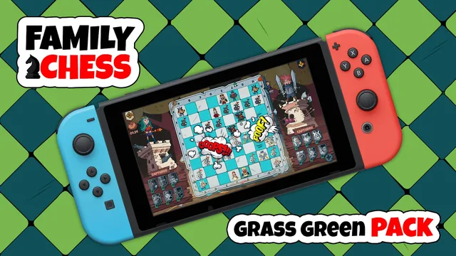 Capa de Family Chess Grass Green Pack