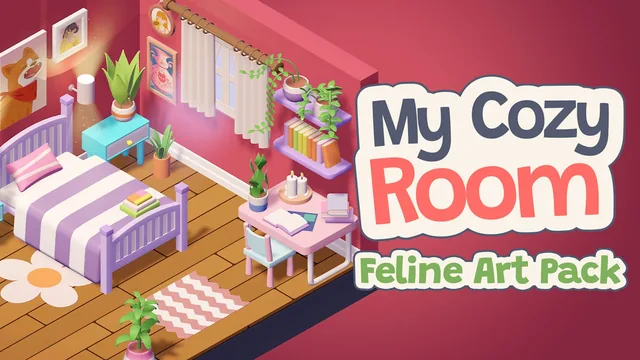 Capa de My Cozy Room Feline Art Pack