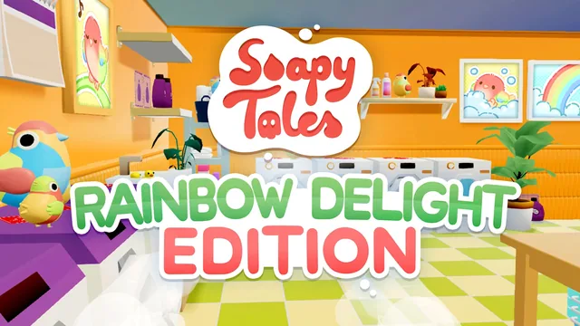 Capa de Soapy Tales Rainbow Delight Edition