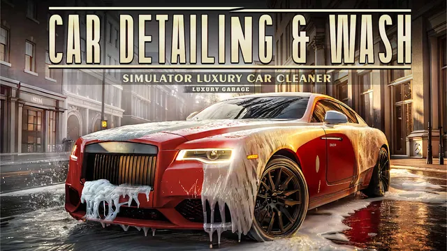 Capa de Car Detailing & Wash Simulator : Luxury Car Cleaner – Luxury Garage