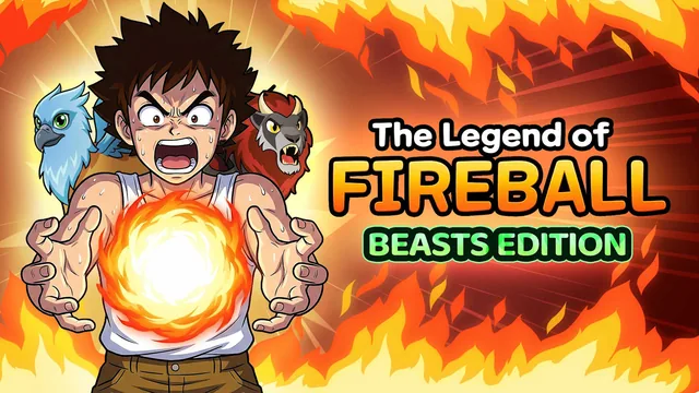 Capa de The Legend Of Fireball: Beasts Edition