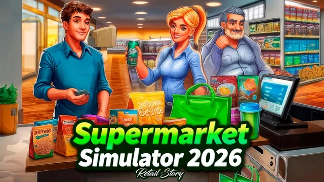 Capa de Supermarket Simulator 2026: Retail Story