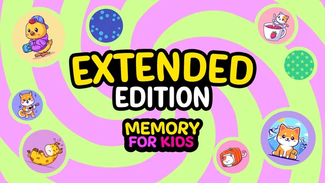 Capa de Memory For Kids Extended Edition