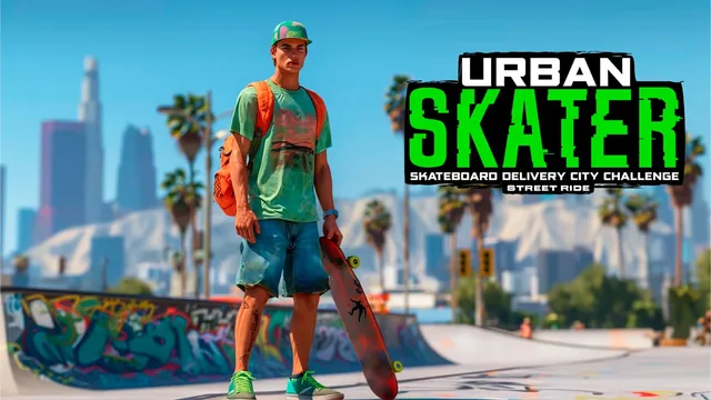 Capa de Urban Skater - Skateboard Delivery City Challenge: Street Ride
