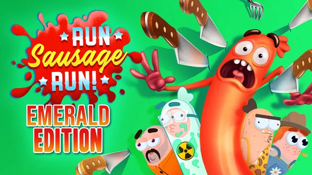Capa de Run Sausage Run!: Emerald Edition