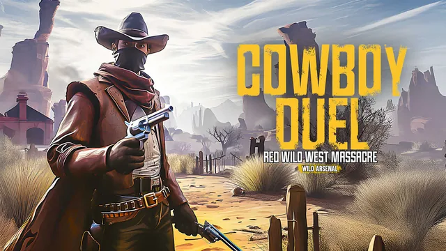 Capa de Cowboy Duel: Red Wild West Massacre – Wild Arsenal