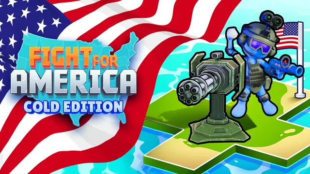 Capa de Fight For America: Cold Edition
