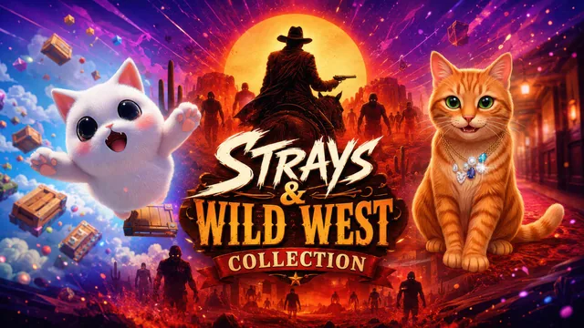 Capa de Strays & Wild West Collection