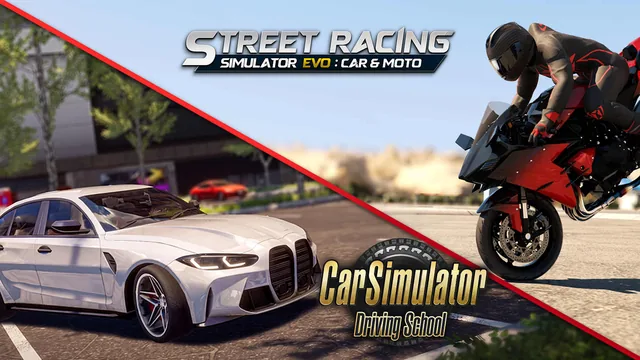 Capa de Car & Moto Simulator Bundle : Racing & Driving