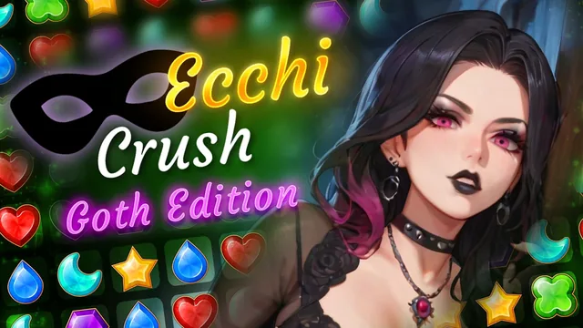 Capa de Ecchi Crush: Goth Edition